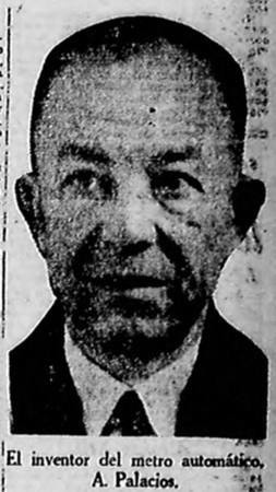 Amalio Palacios en 1927. Diario Cr�tica de Buenos Aires. 28/5/1927