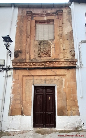 Fachada del colegio jesuita de Alcaraz (Albacete). 1647