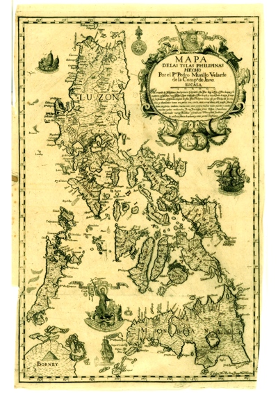 Mapa de las Islas Filipinas, 1749  (Ver MURILLO VELARDE, p. 1).