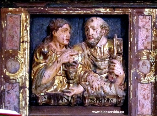 Relieve de los ap�stoles San Pedro y San Juan