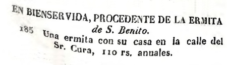 Cat�logo de bienes a desamortizar