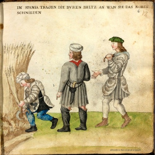 Segadores espa�oles del siglo XVI