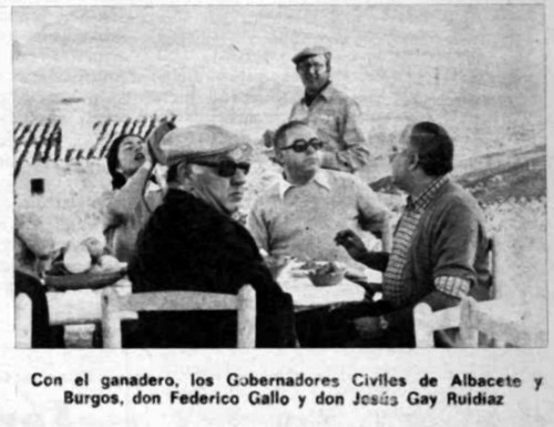 Tentadero en Bienservida. Almuerzo. 31/12/1974