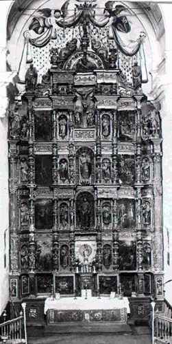 Retablo desaparecido del Hospital de Santiago de Ubeda.